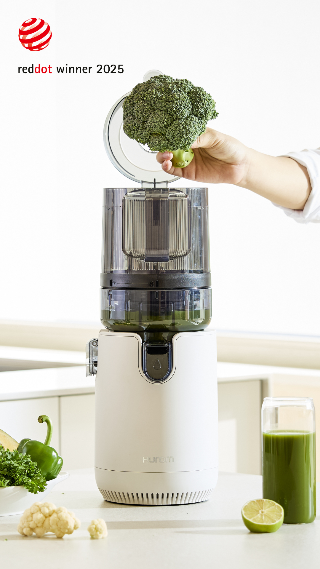 Hurom slow juicer HUROM H310A Slow Juicer white | Compact & Easy