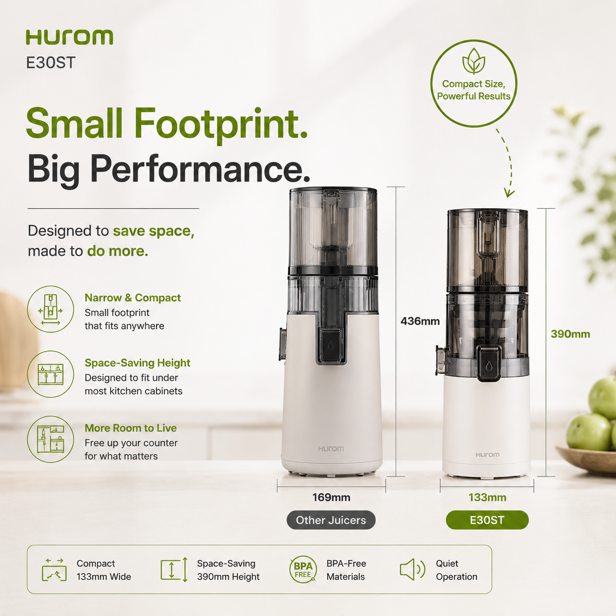 Hurom E30ST Slow Juicer