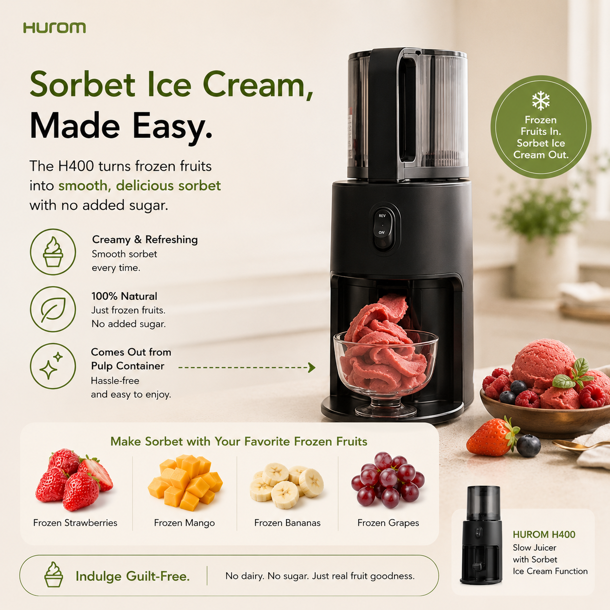 Hurom H400 SLOW JUICER