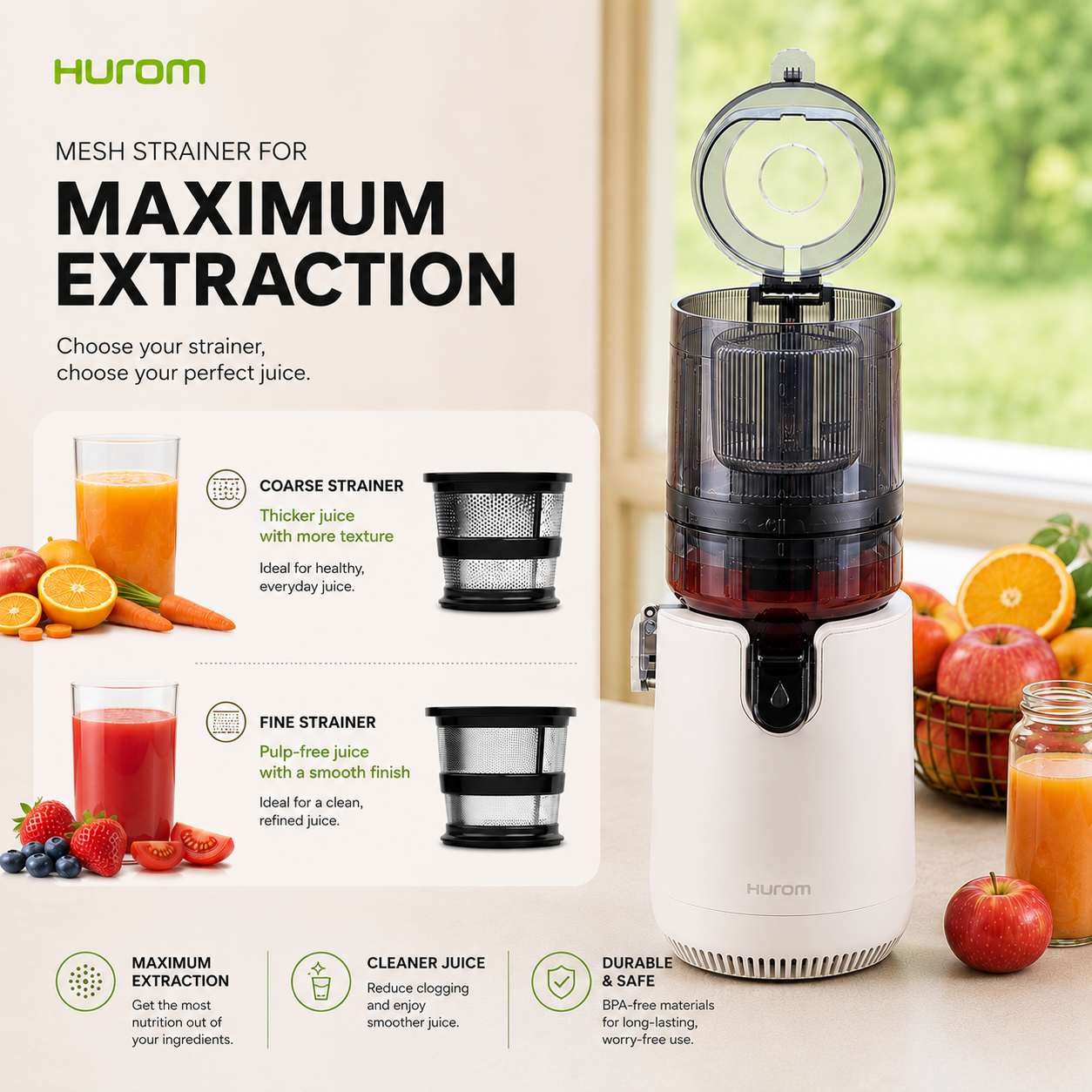 Hurom E50ST Slow Juicer