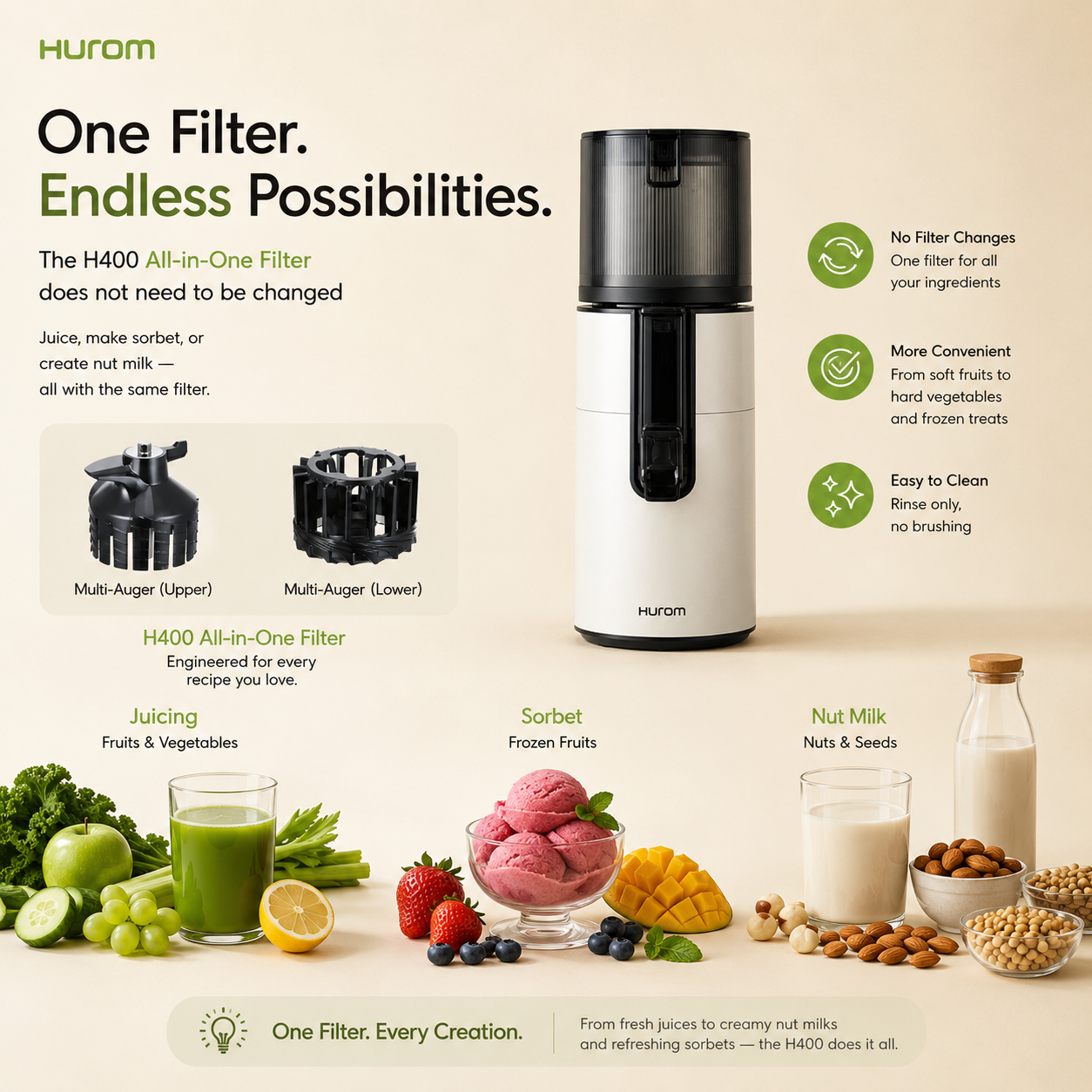 Hurom H400 SLOW JUICER